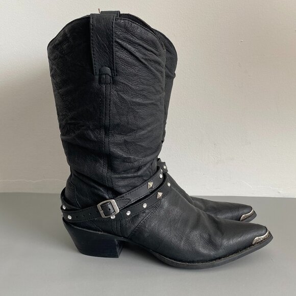 Durango Women’s Leather Western Studded Boots S 7 - Picture 5 of 15